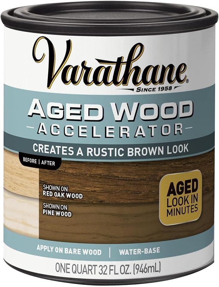 331305 Aged Wood Accelerator Quart Brown