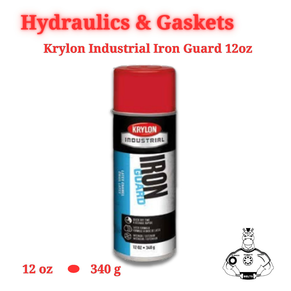 Krylon Industrial Iron Guard Aerosal Can Spray , 12 Oz.