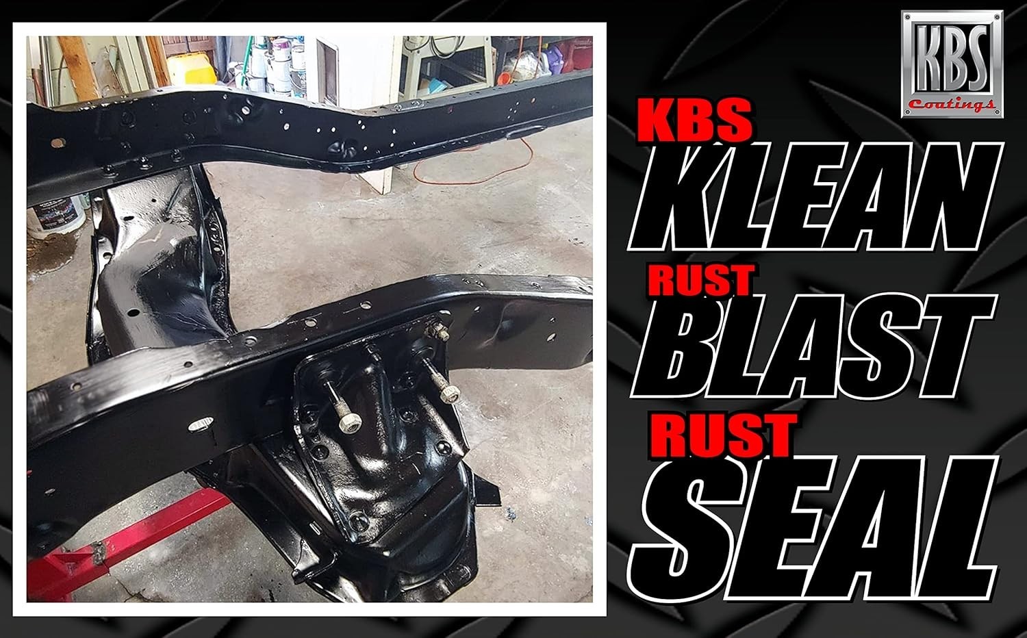 Satin Black RustSeal – 1 Quart, Waterproof Rust Prevention for Metal Surfaces