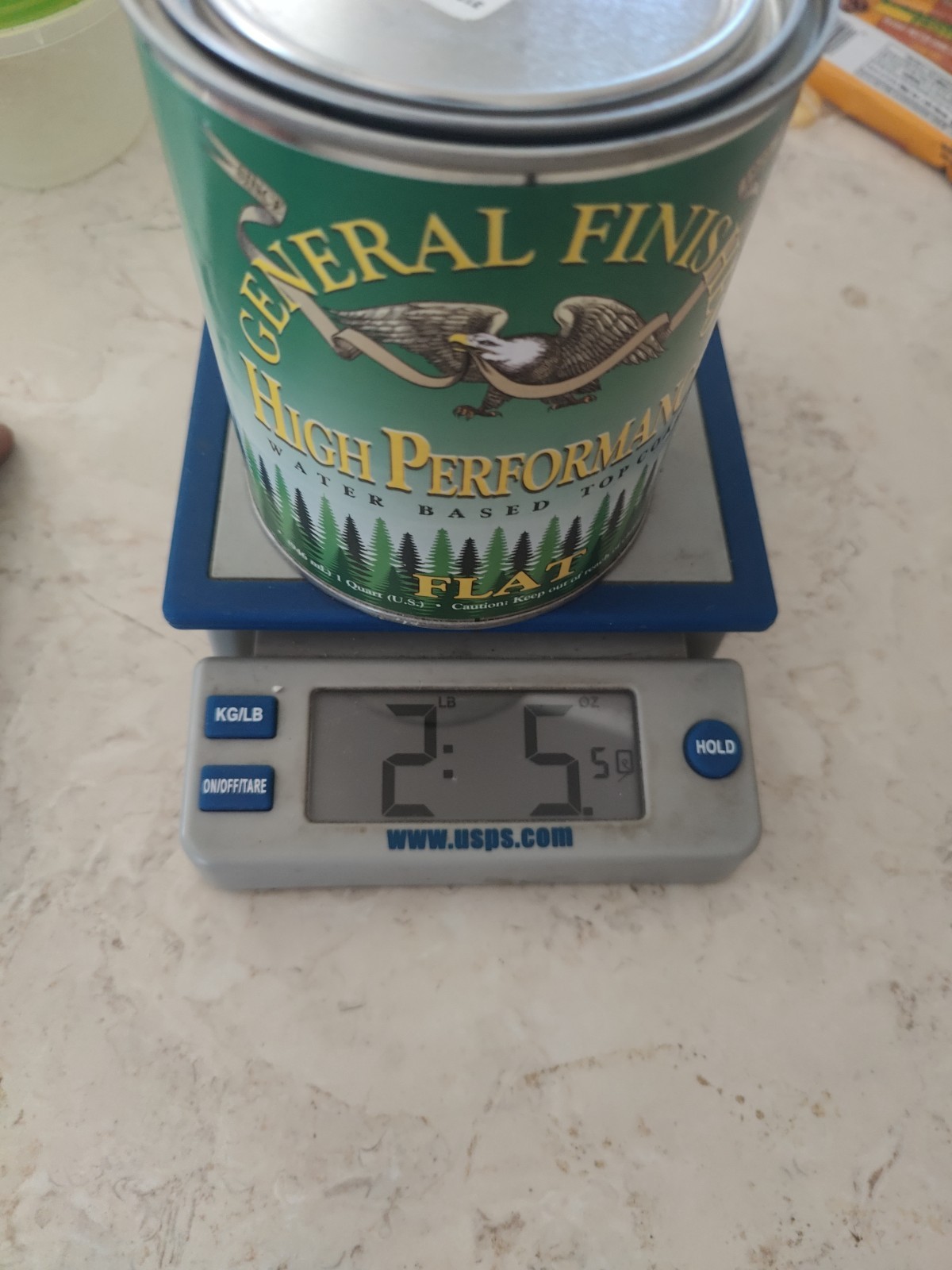 New HP Polyurethane WB Flat Finish Quart $
