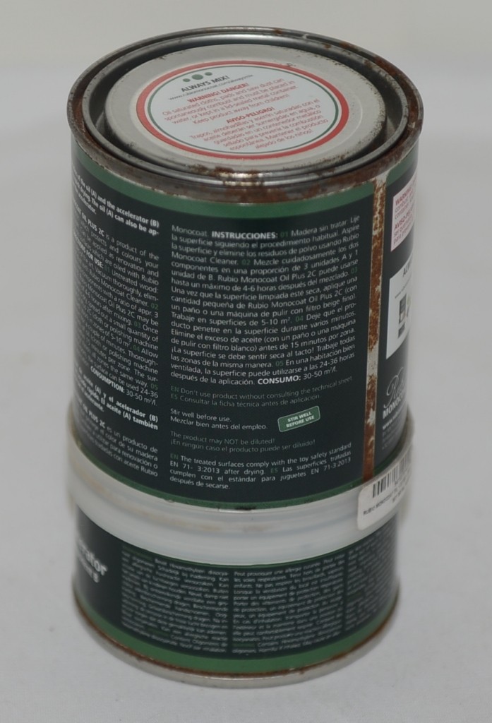 Rubio Monocoat Oil Plus 2C Comp A Castle Brown 275 ML With Accelerator 75 ML