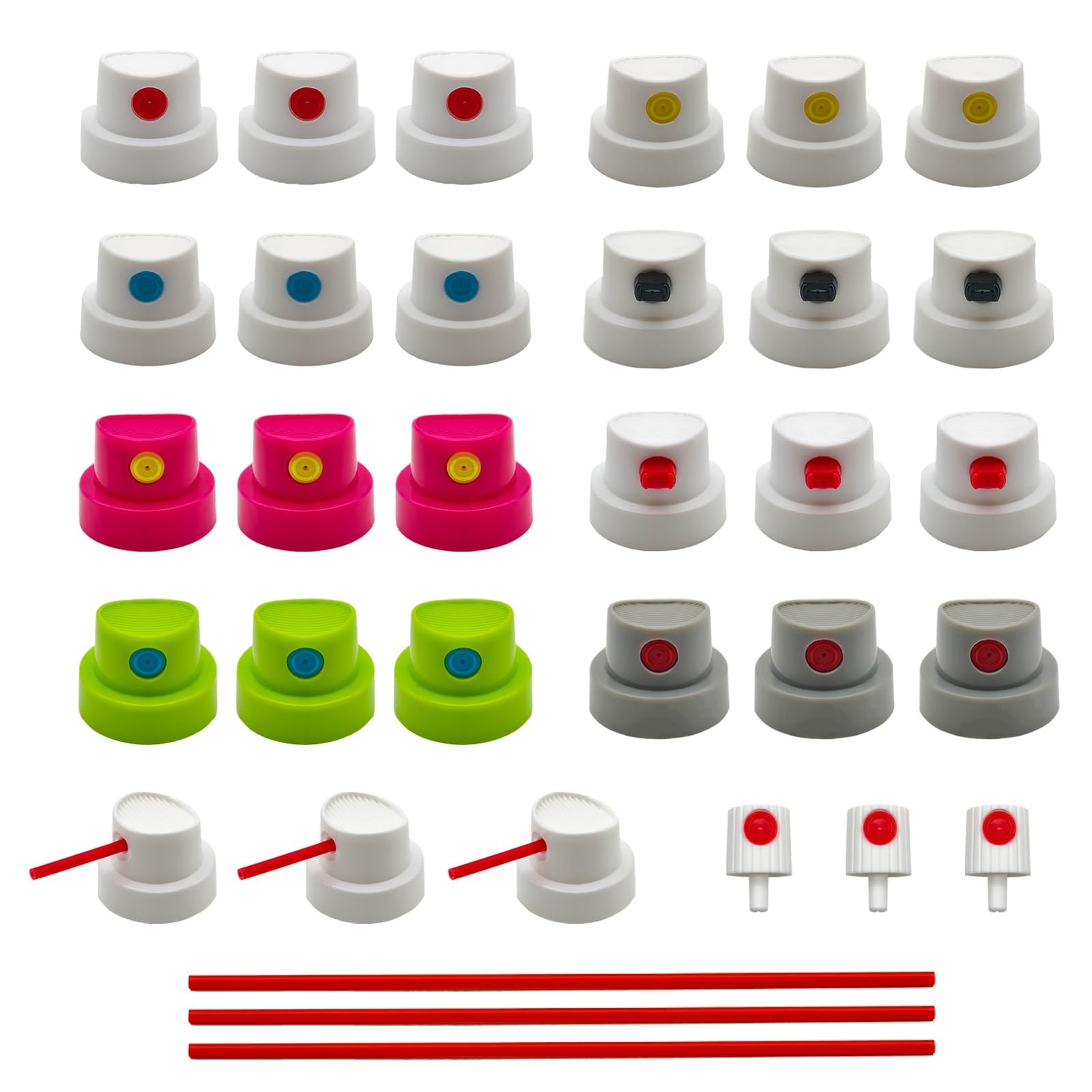 30 Pack Spray Can Nozzle for Female Cans – Universal Spray Paint Nozzles for …