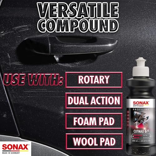 CutMax Cutting Compound 246300 | Paint Correction for Removing Deep 1L