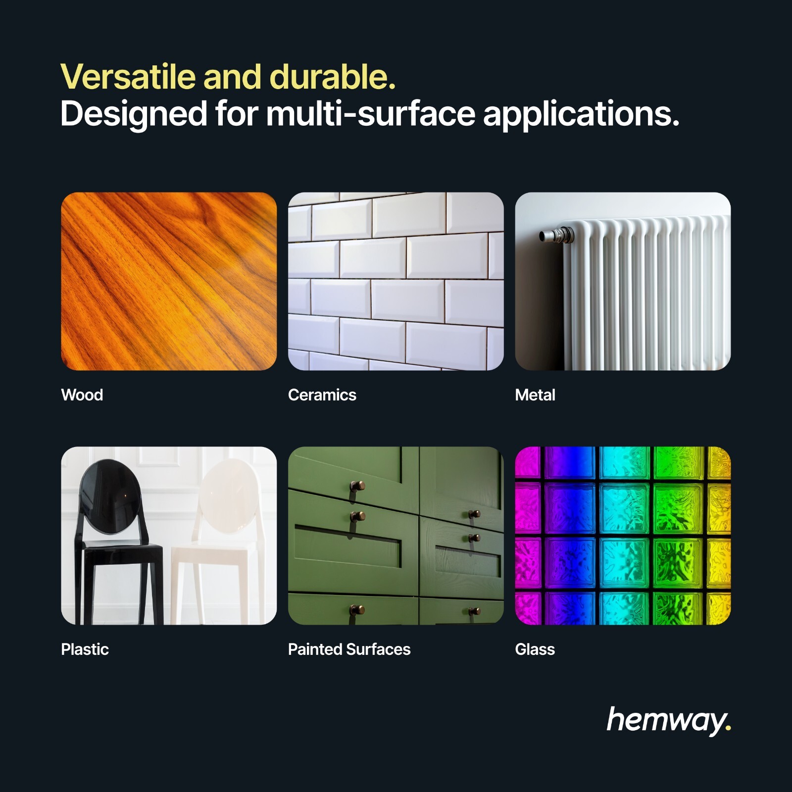 Hemway Clear Matt Satin Varnish Lacquer Wood Metal Glaze Protection Paint