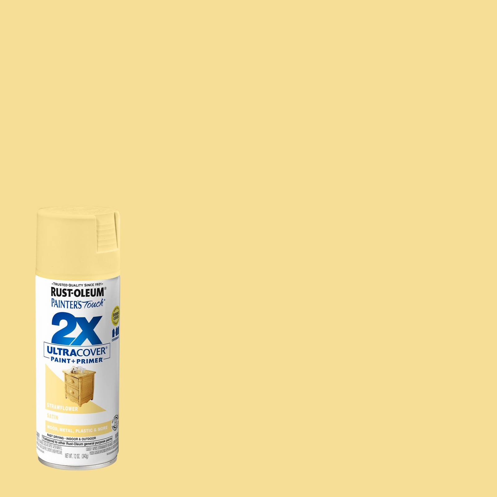 Rust-Oleum 249065-6PK Painter’s Touch 2X Ultra Cover Spray Paint, 12 oz, Sati…