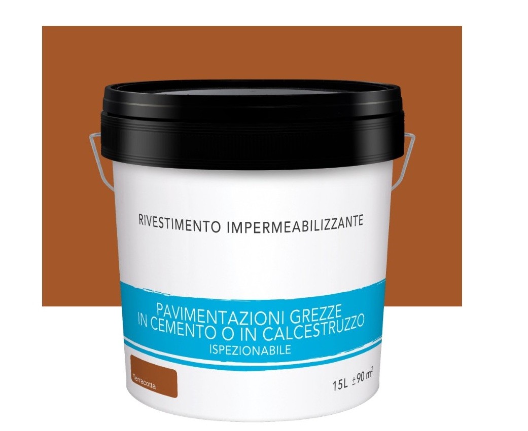 MAX MAYER WATERPROOF TERRACOTTA CLADDING, FOR FLOORS OR CONCRETE 15L