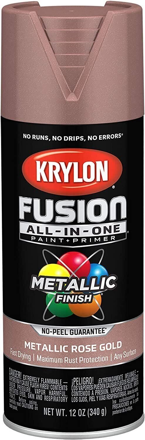 Krylon K02792007 Fusion All-In-One Spray Paint for Indoor/Outdoor Use, Satin…