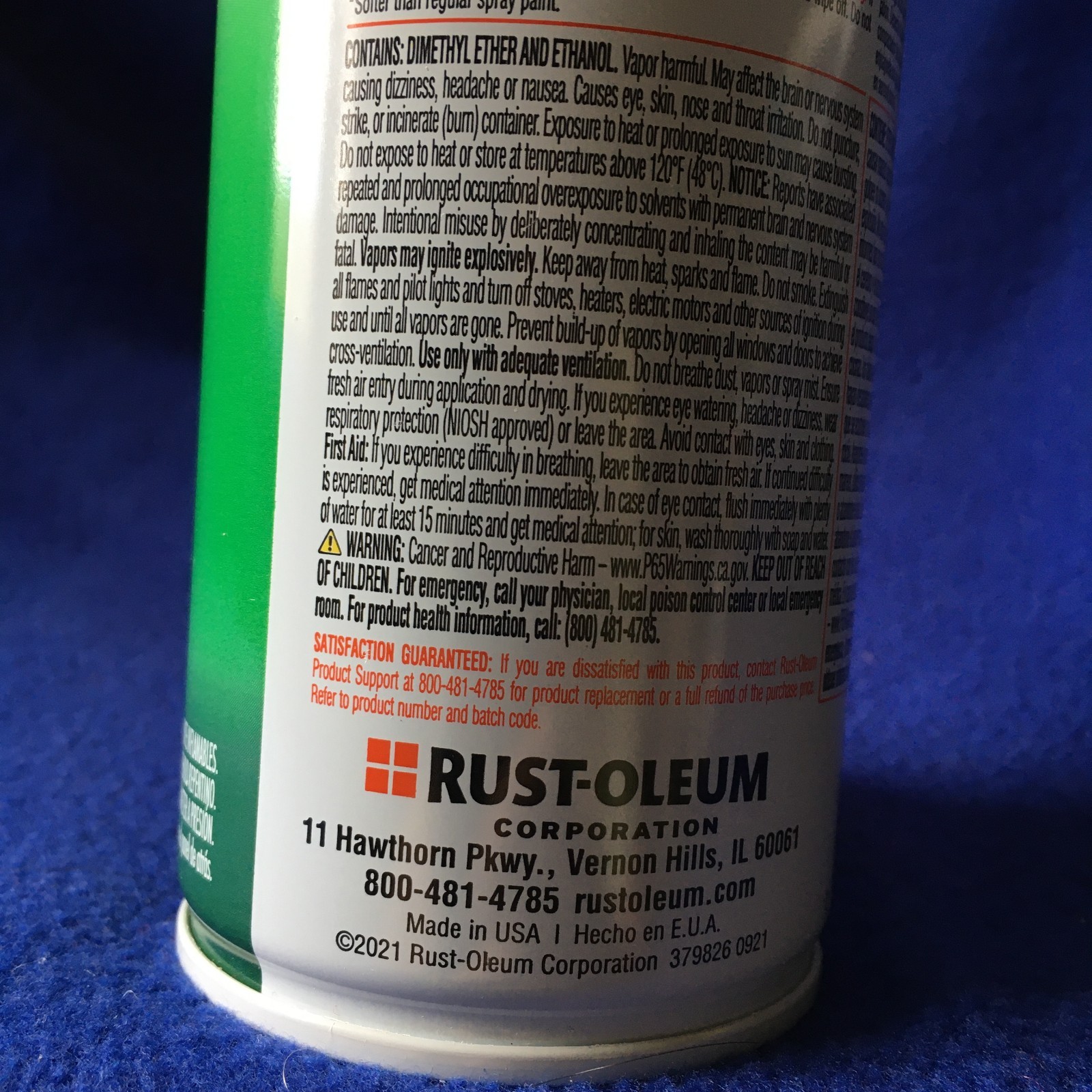 Rust-Oleum # 379554 Chili Red, Outdoor Fabric Spray Paint, 12 Oz (Pack of 1)