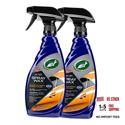 53878 ICE Spray Wax, Ultimate High Shine Wax Finish, For Use on Car Paint,