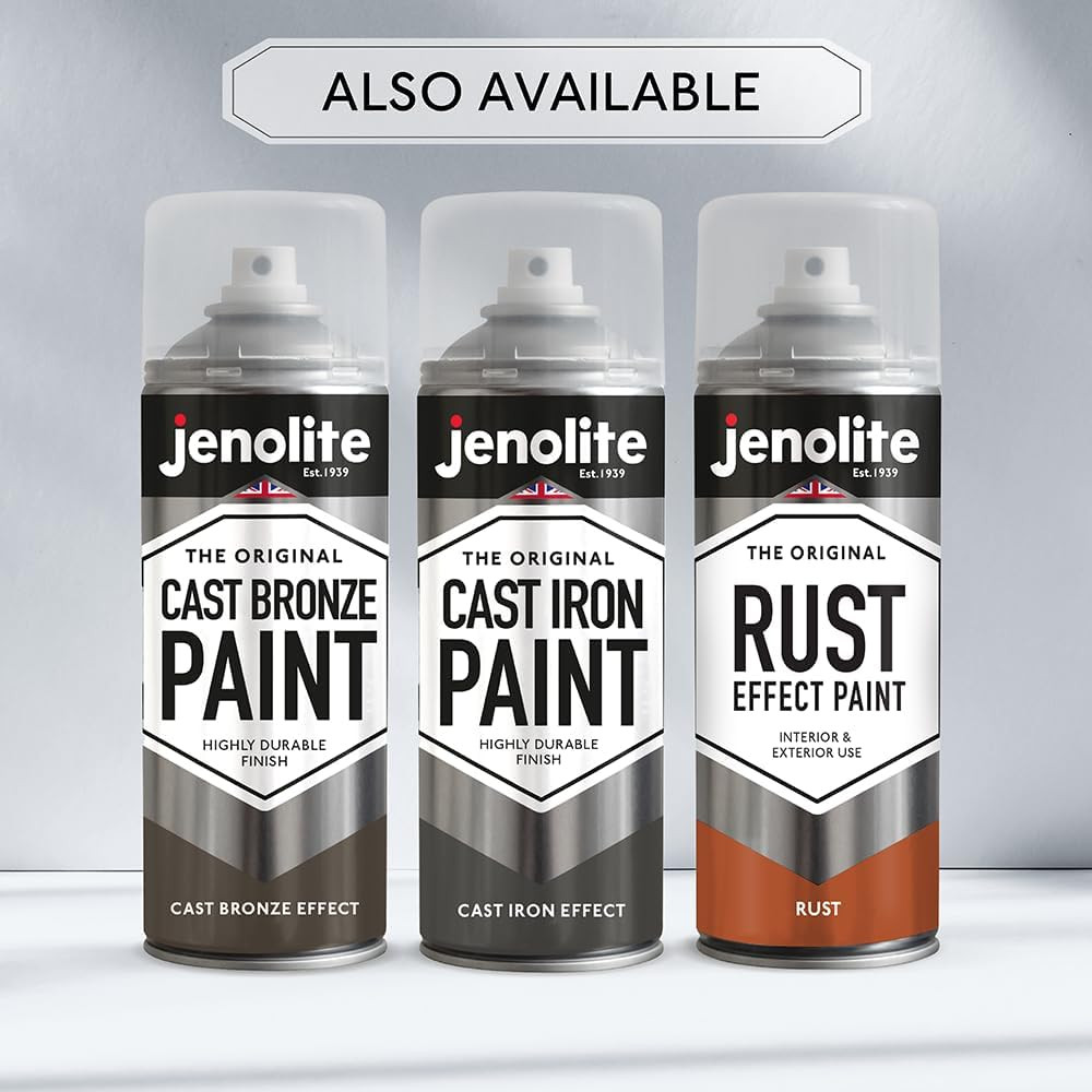 Cast Effect Spray Paint | IRON | Creates Look and Feel of Real Cast Iron on Most