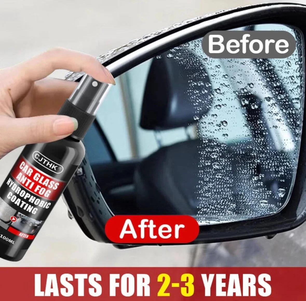 Car Glass Anti-Rain Water Spray Repellent Nano Coating*