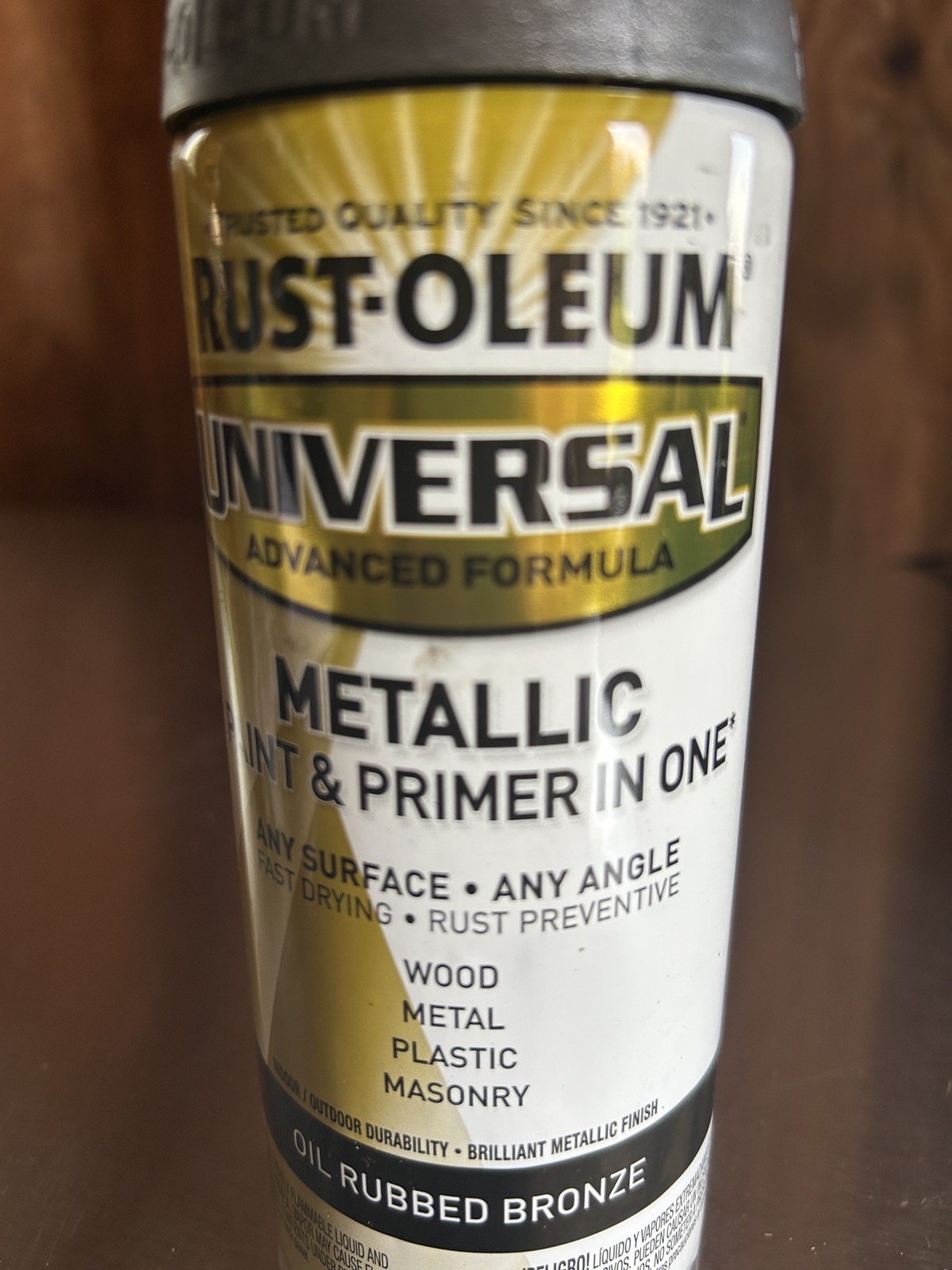 Rust-Oleum Universal Oil Rubbed Bronze Metallic Spray Paint 11 oz NEW 249131