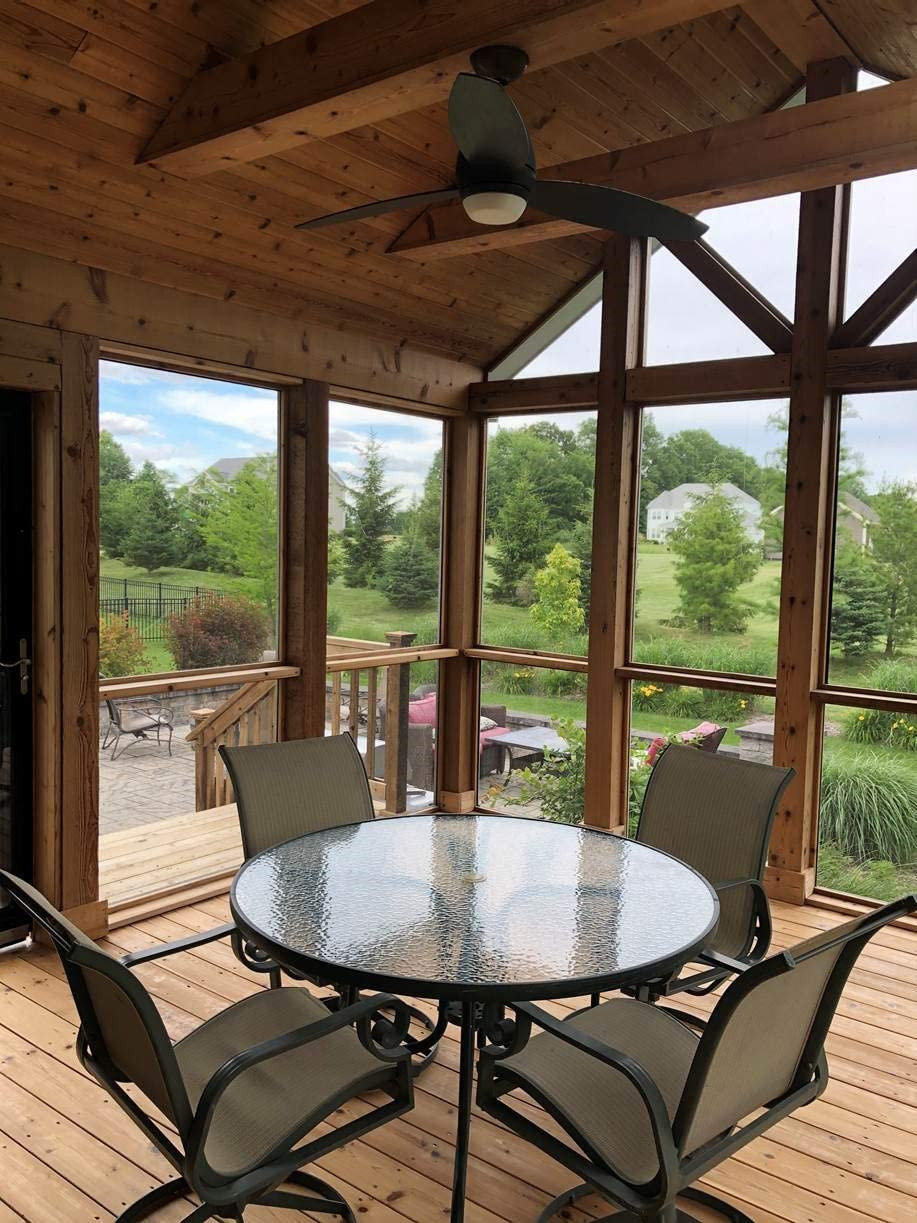 Extreme Crystal Clear Outdoor Wood Stain and Sealer in One – Clear Waterproof Se