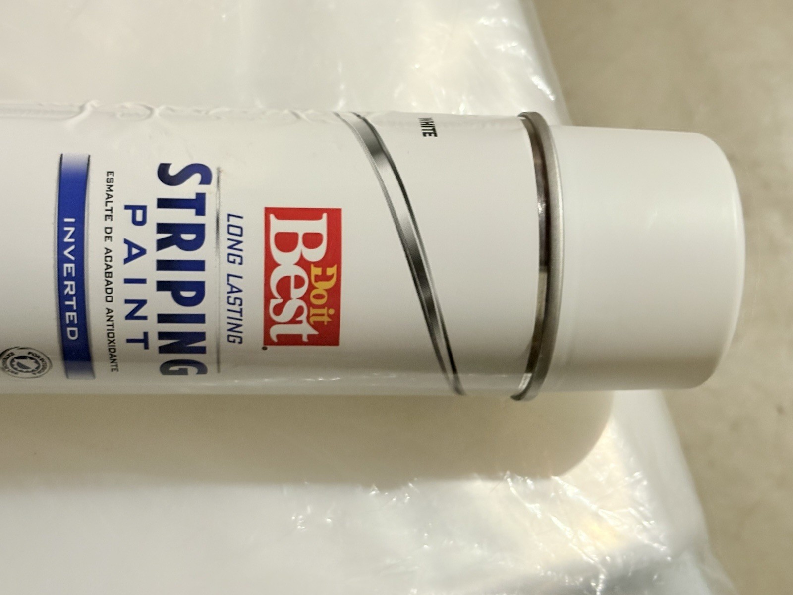 Do it Best Long Lasting Inverted Striping Paint White 18 oz MPN 794060