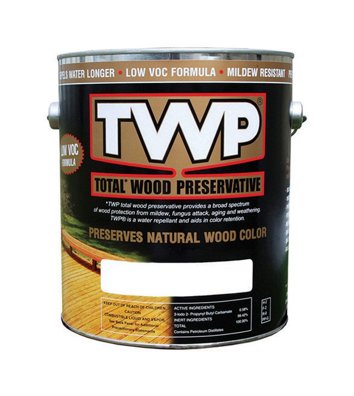 TWP Natural Solvent-Based Wood Preservative 1 gal. (Pack of 4)