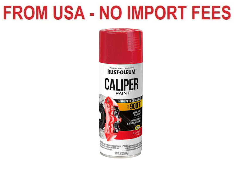 Rust-Oleum 251591 Caliper Spray Paint, 12 oz, Red