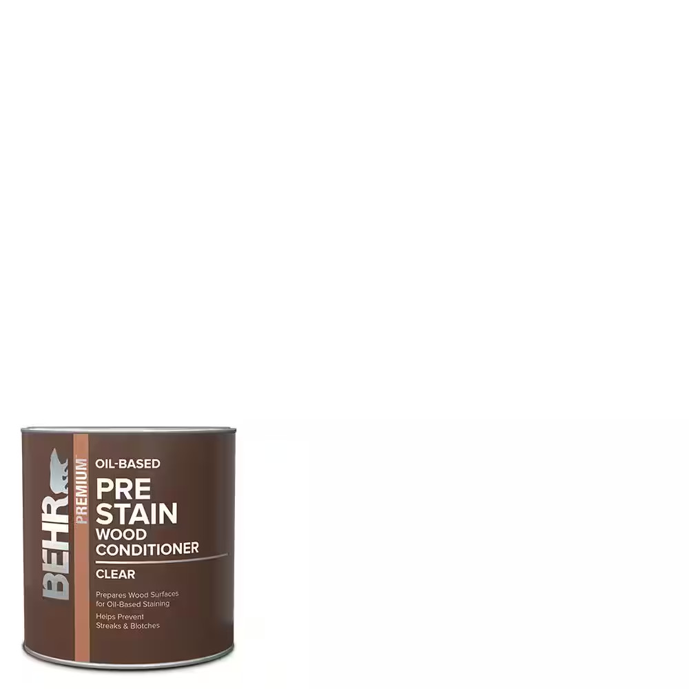1 Qt. Transparent Oil-Based Interior Pre-Stain Wood Conditioner