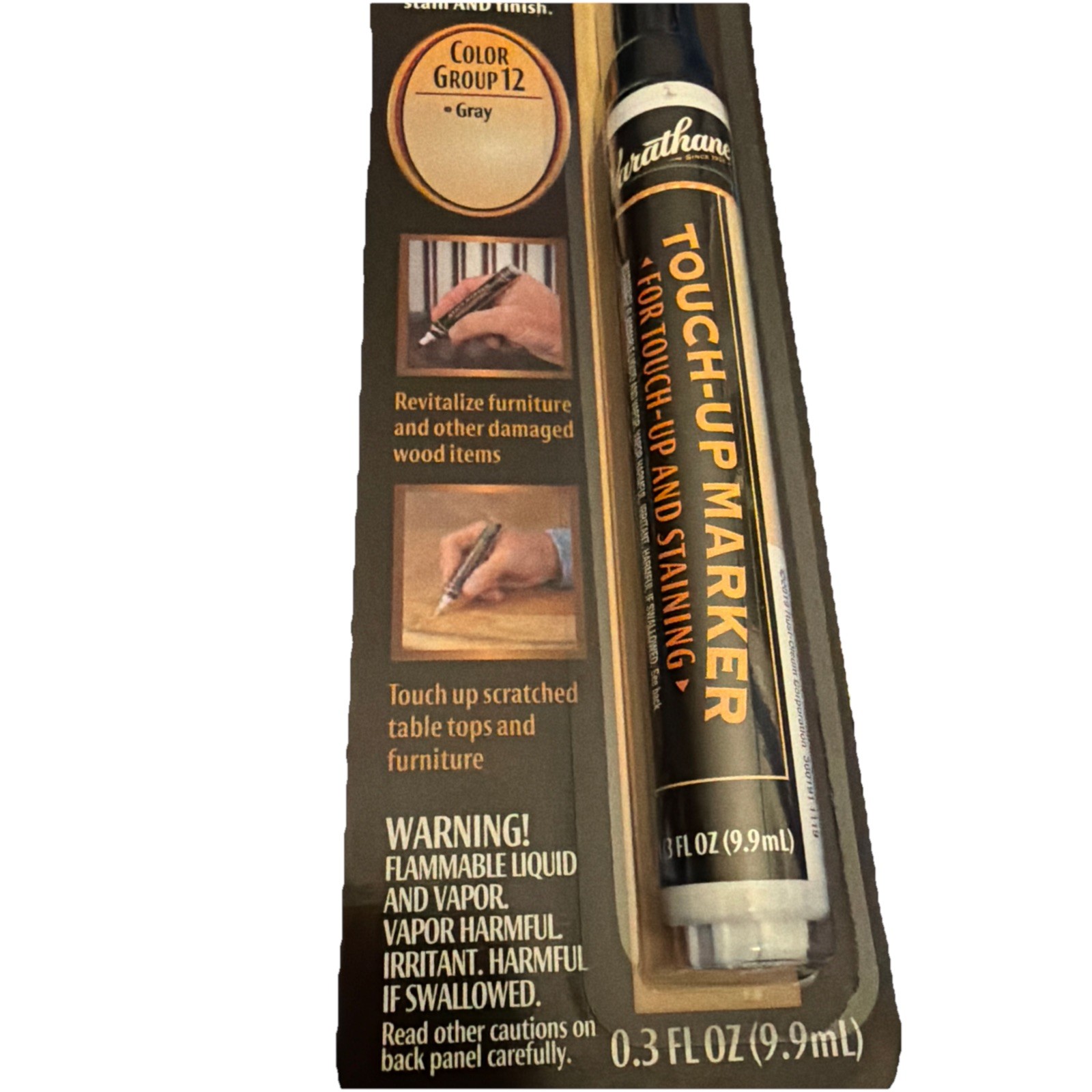 Varathane Wood Stain Touch-Up Marker For Grey