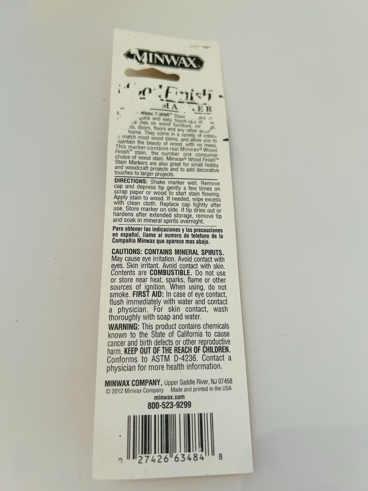 SET OF 3 Minwax ~ RED MAHOGANY ~ Wood Finish Stain Marker ~ For Easy Touch Ups