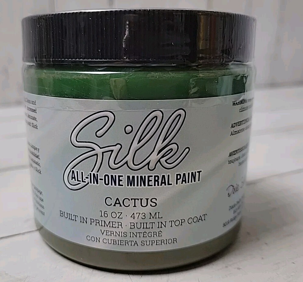 Dixie Belle Silk Paint All In One Mineral Paint CACTUS 16 oz.