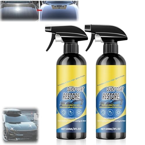 Nano Quick Coat Restore Coating Spray, Advanced Automobile Quick-Acting