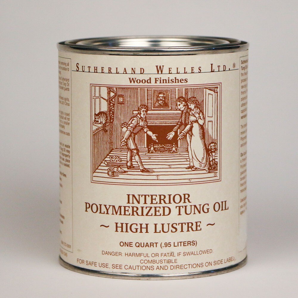 Sutherland Welles Interior Polymerized Tung Oil High Lustre – 1 Quart