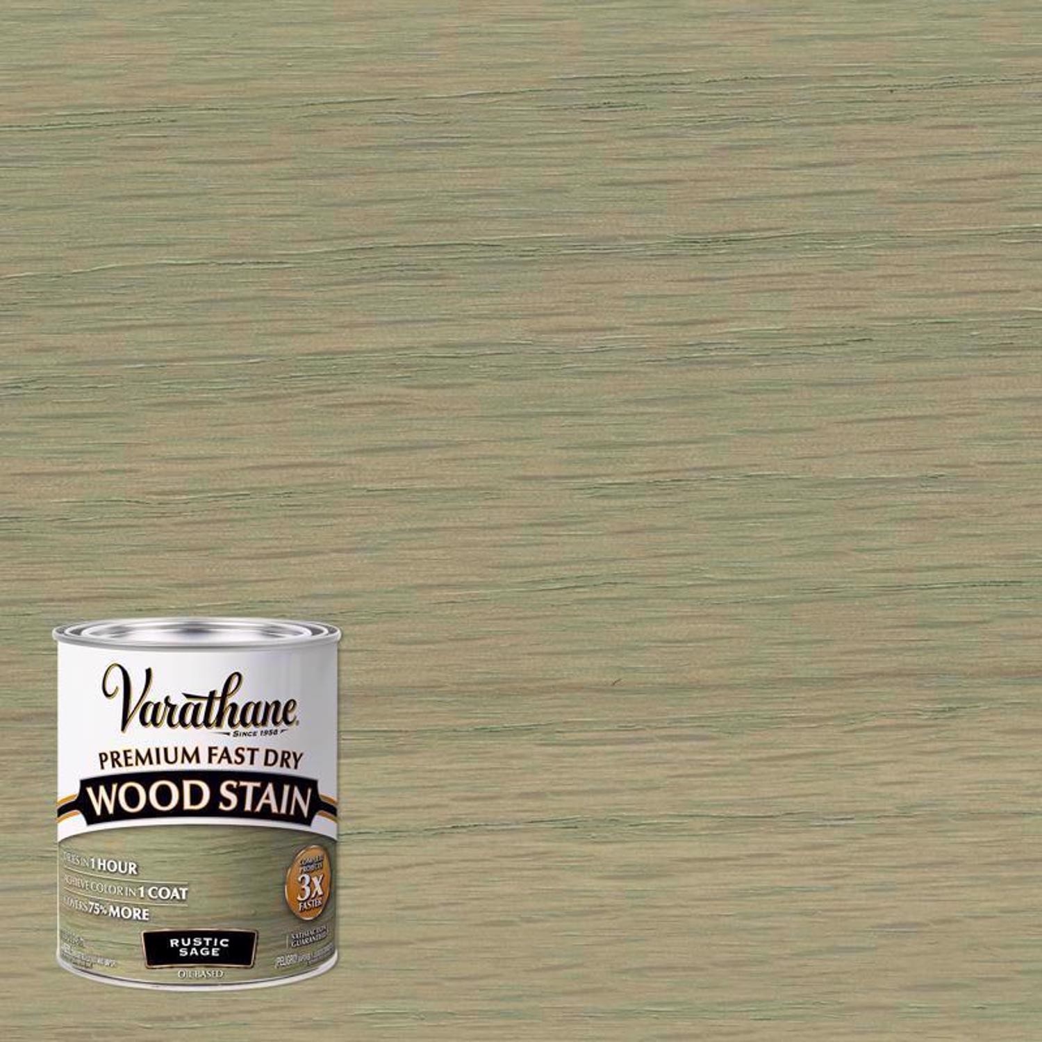 Varathane 297426 Indoor 500-550 g/L 225-275 sq. ft. Oil-Based Wood Stain 1 qt.