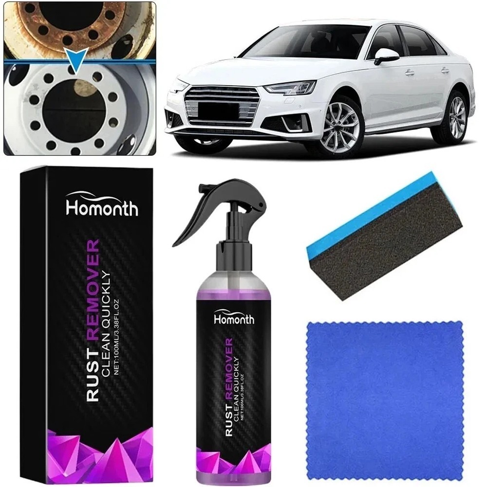 Multi-Purpose Car Rust Removal Spray Rust Remover Rust Inhibitor Derusting Spray
