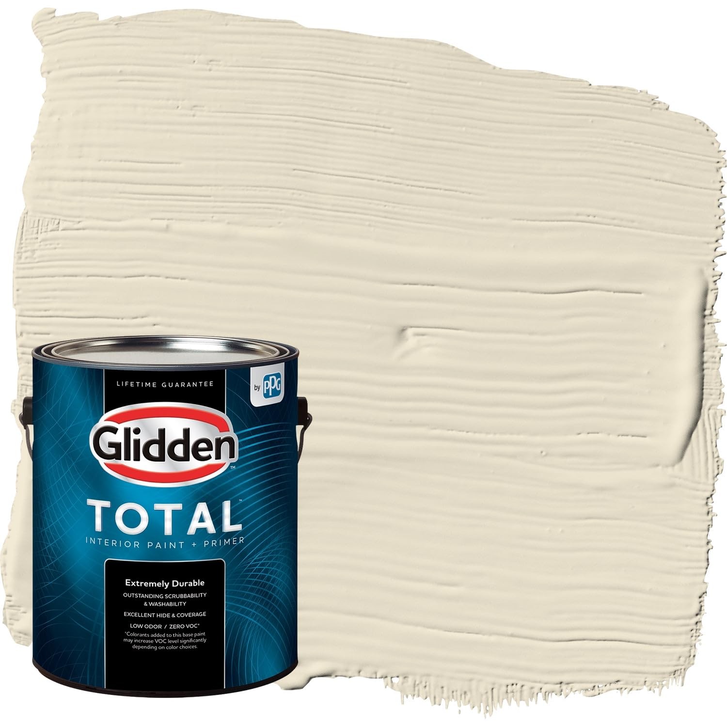 Glidden Total Interior Wall Paint Premiumr All-In-One Sugar Cookie/White