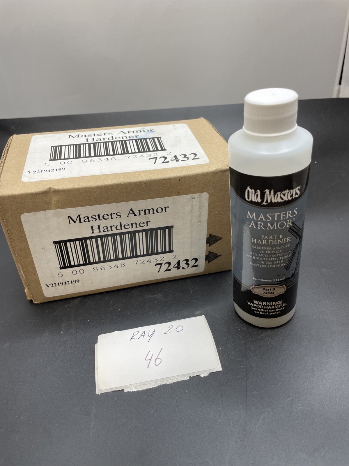 Old Masters Masters Armor Clear Water-Based Floor Finish 4 oz Free Shipping