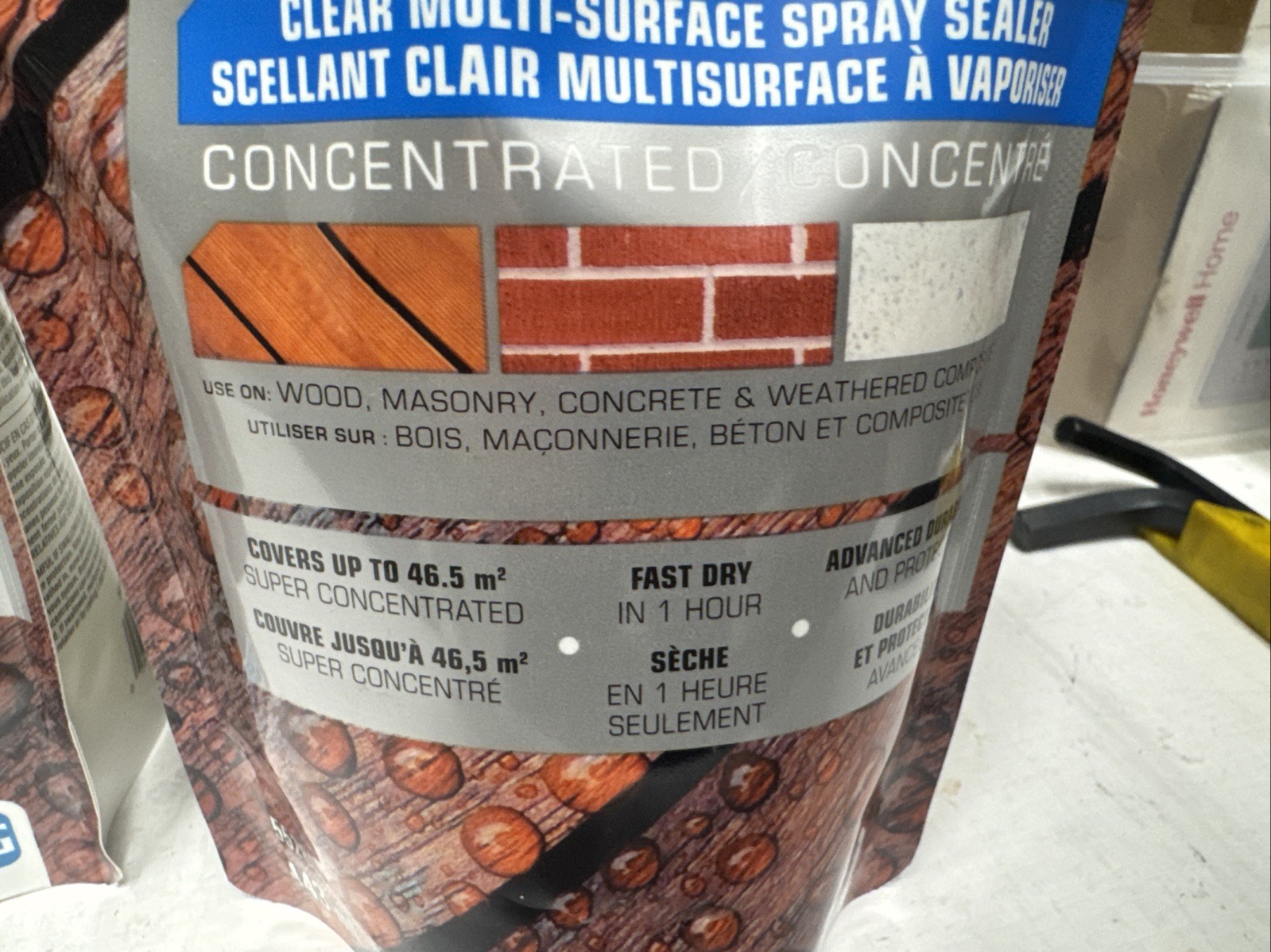 3 Pk Olympic Smartguard Clear Spray Sealer Concentrate 30oz Makes 2 Gallons Ea