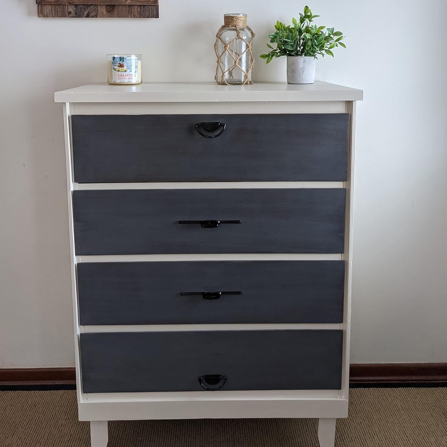 All-In-One Pewter Furniture & Cabinet Refinishing Paint Quart