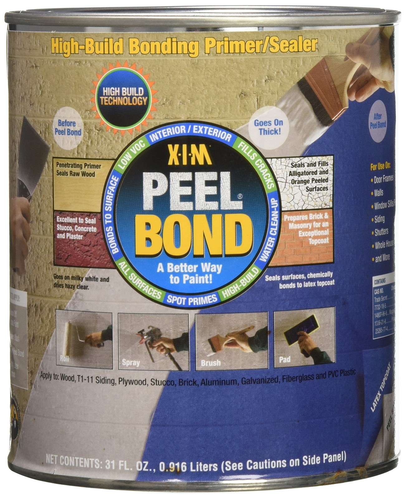 Xim Peel Bond 152164 Xim Qt Peel Bonding Premiumr Clear 31 Fl Oz Pack Of 1
