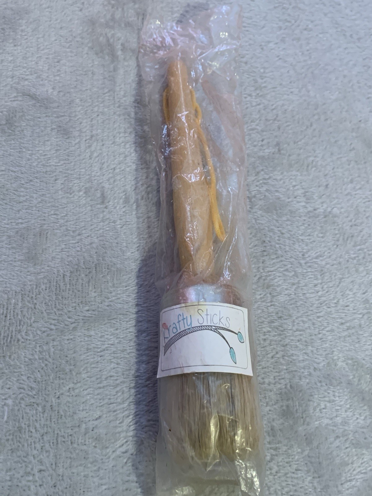 Krafty Sticks Chalk Paint Brush Small Oval Bristle NEW SEALED