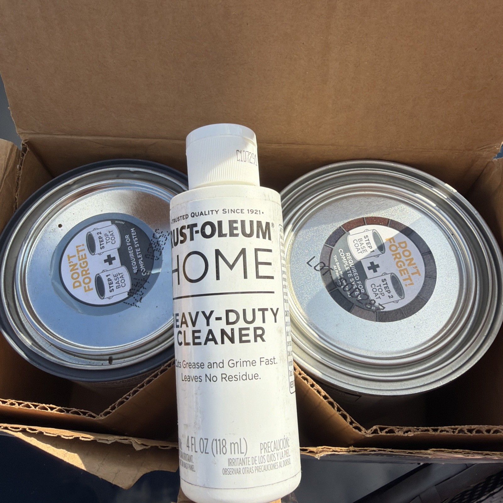 Rust-Oleum 360101 Home Deep Base/ Semi-Gloss Top-Coat New