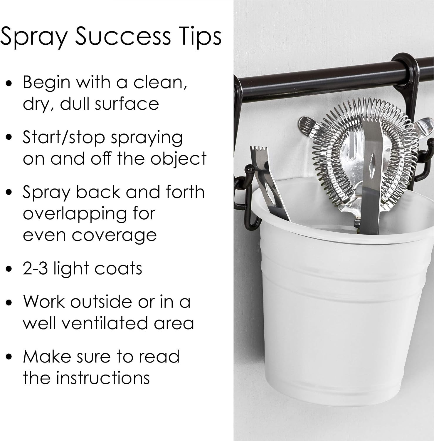 Durable Indoor/Outdoor Satin White Spray Paint – 12oz Rust Resistant Pack of 2
