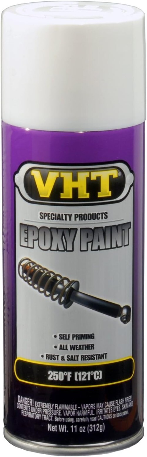 High-Temperature Gloss White Epoxy Spray Paint – 11 oz, Durable & Stylish Finish