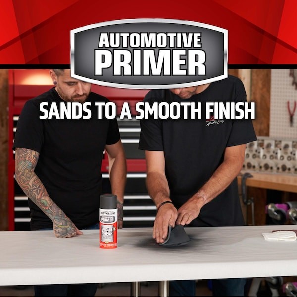 Rust-Oleum 260737 Sandable Primer,White,Solvent Base,12 Oz
