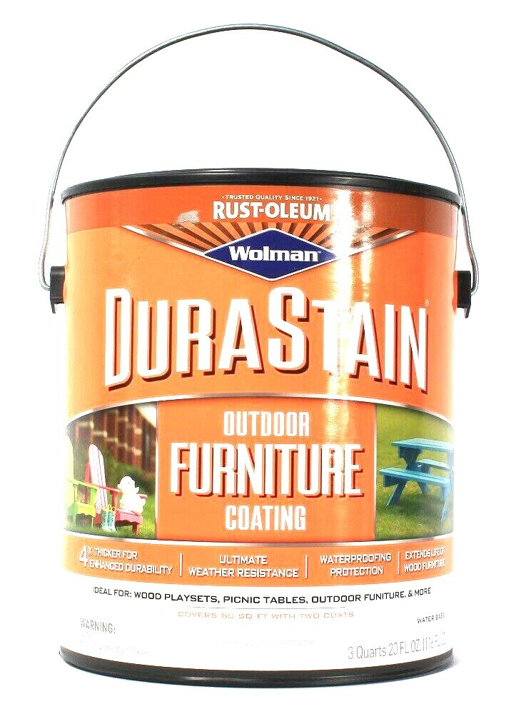1 Can Rust-Oleum 116oz Wolman Dura Stain Furniture Coat 305230 Tint Base Neutral