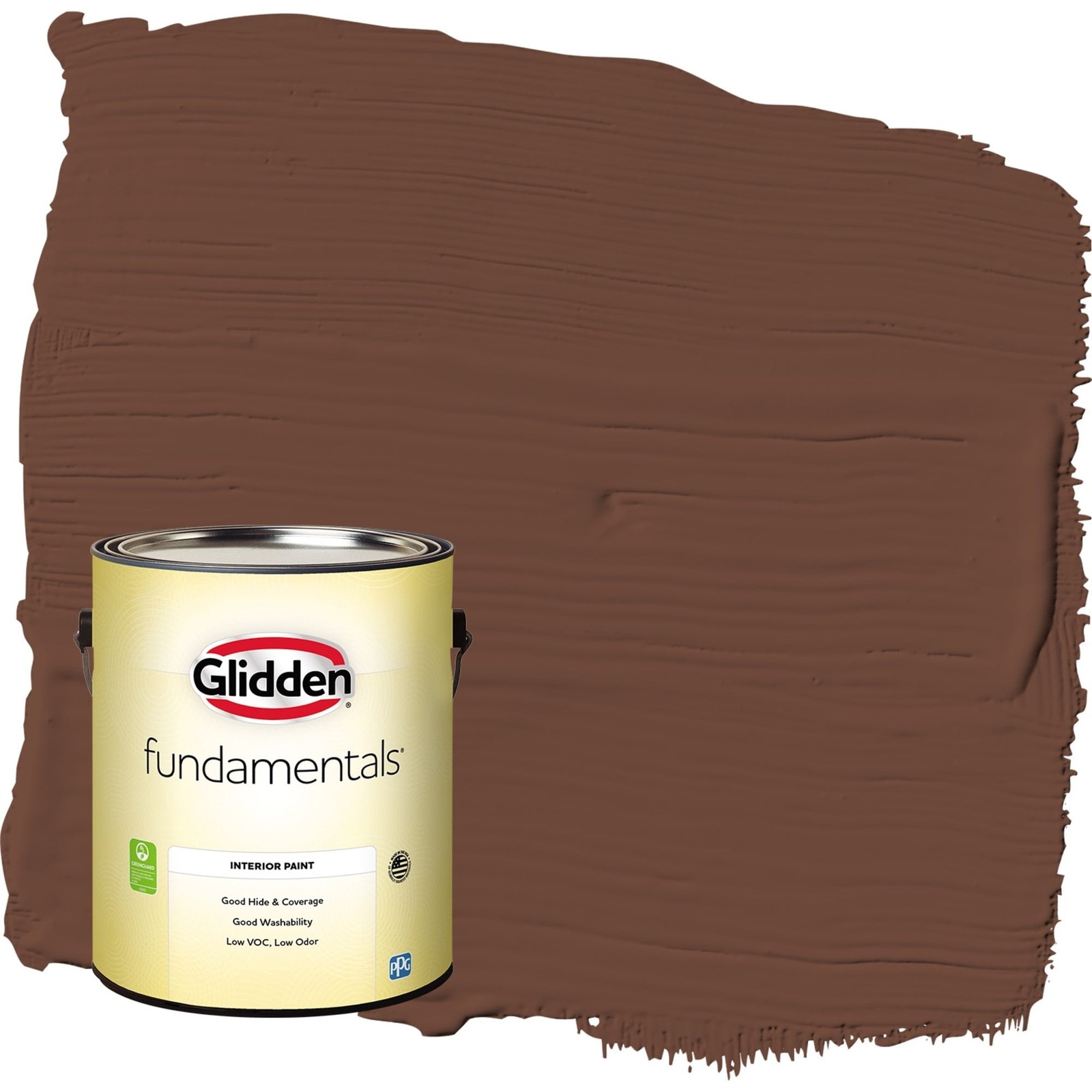 Fundamentals Bird House Brown / Brown, Eggshell Interior Paint, 1 Gallon