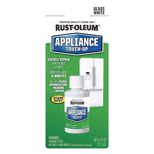 Rust-Oleum Specialty Gloss White Appliance Epoxy Touch, 0.6 oz Bottle, 2/Pack