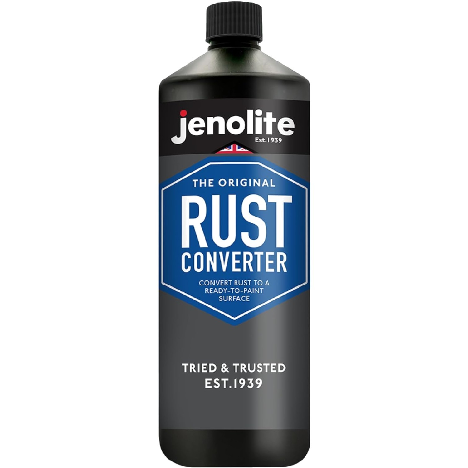 Fast-Acting Rust Converter 1L: Paint-Ready Surface