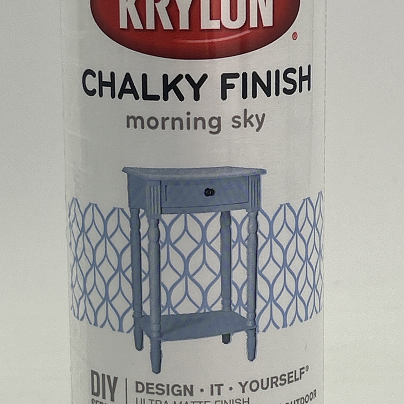 (2) Krylon Chalky Finish Spray Paint, Morning Sky, 12 Ounce / Brand New