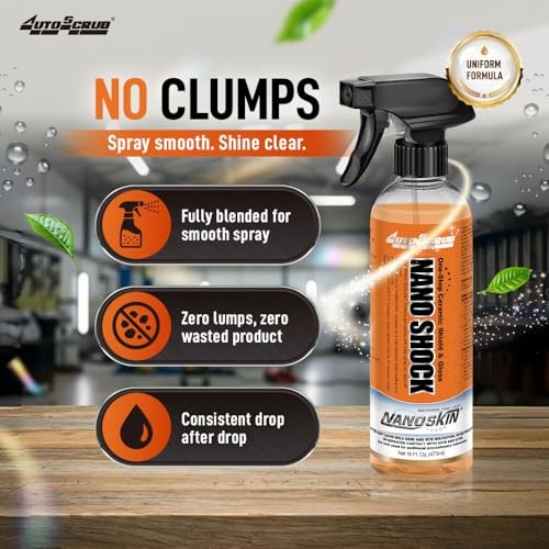 NANO SHOCK One-Step Ceramic Shield & Gloss 1 Gallon – 128 Fl Oz (Pack of 1)
