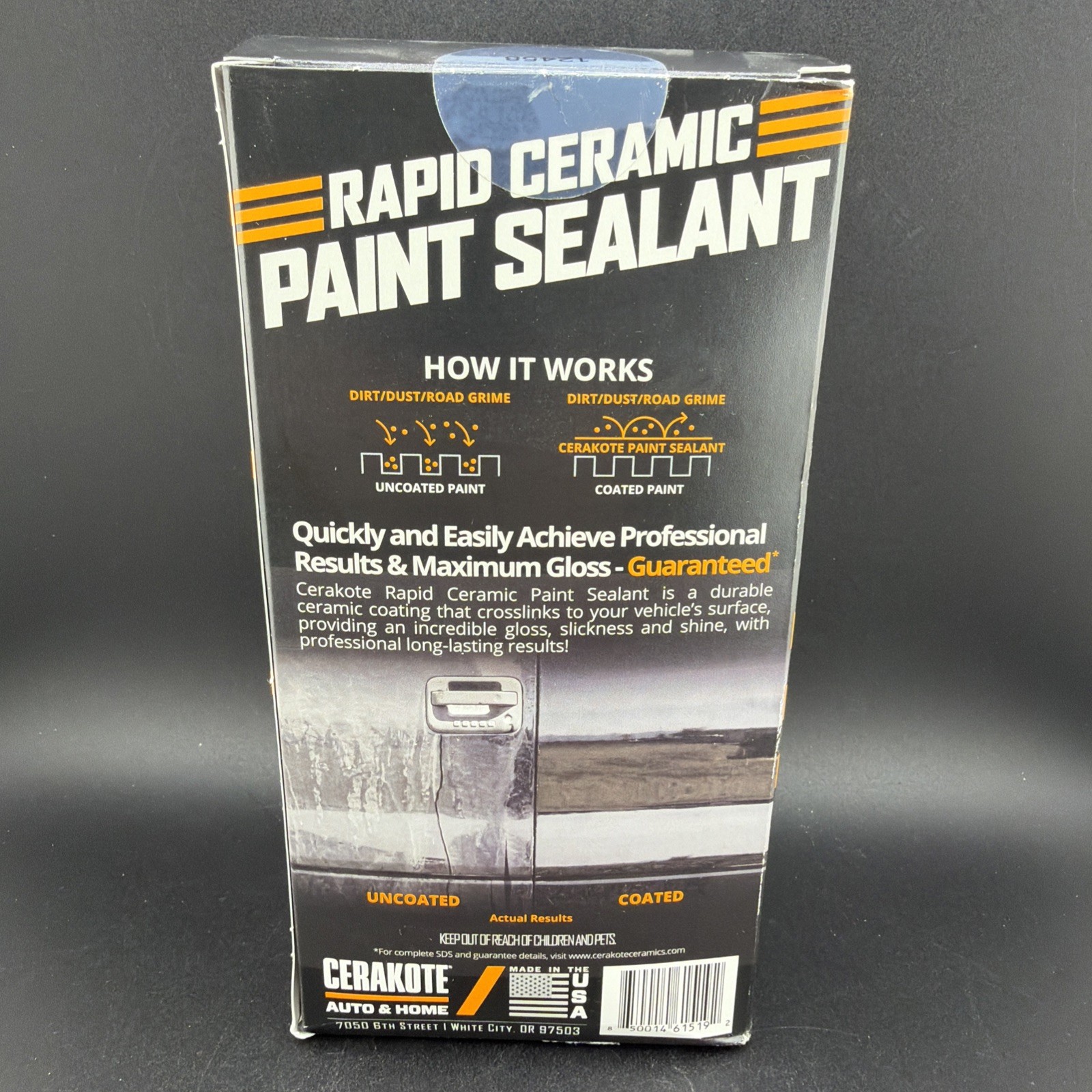 Cerakote Platinum Rapid Ceramic Paint Sealant Kit, High Gloss Protective Coating