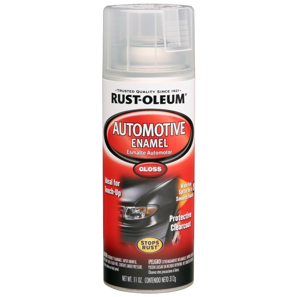 Automotive High Gloss Acrylic Enamel Spray Paint Clear Coat 2X 12 oz