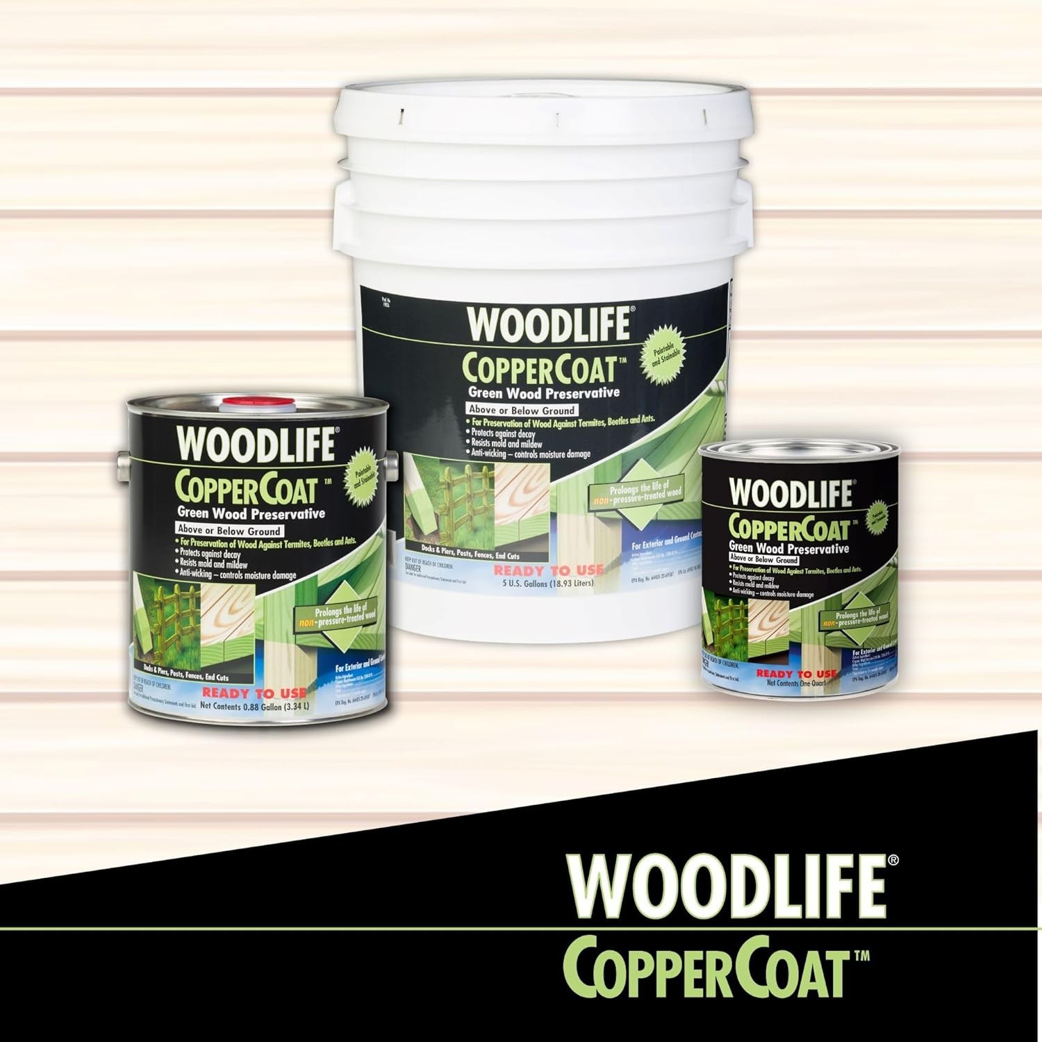 Green Wood Preservative, Quart