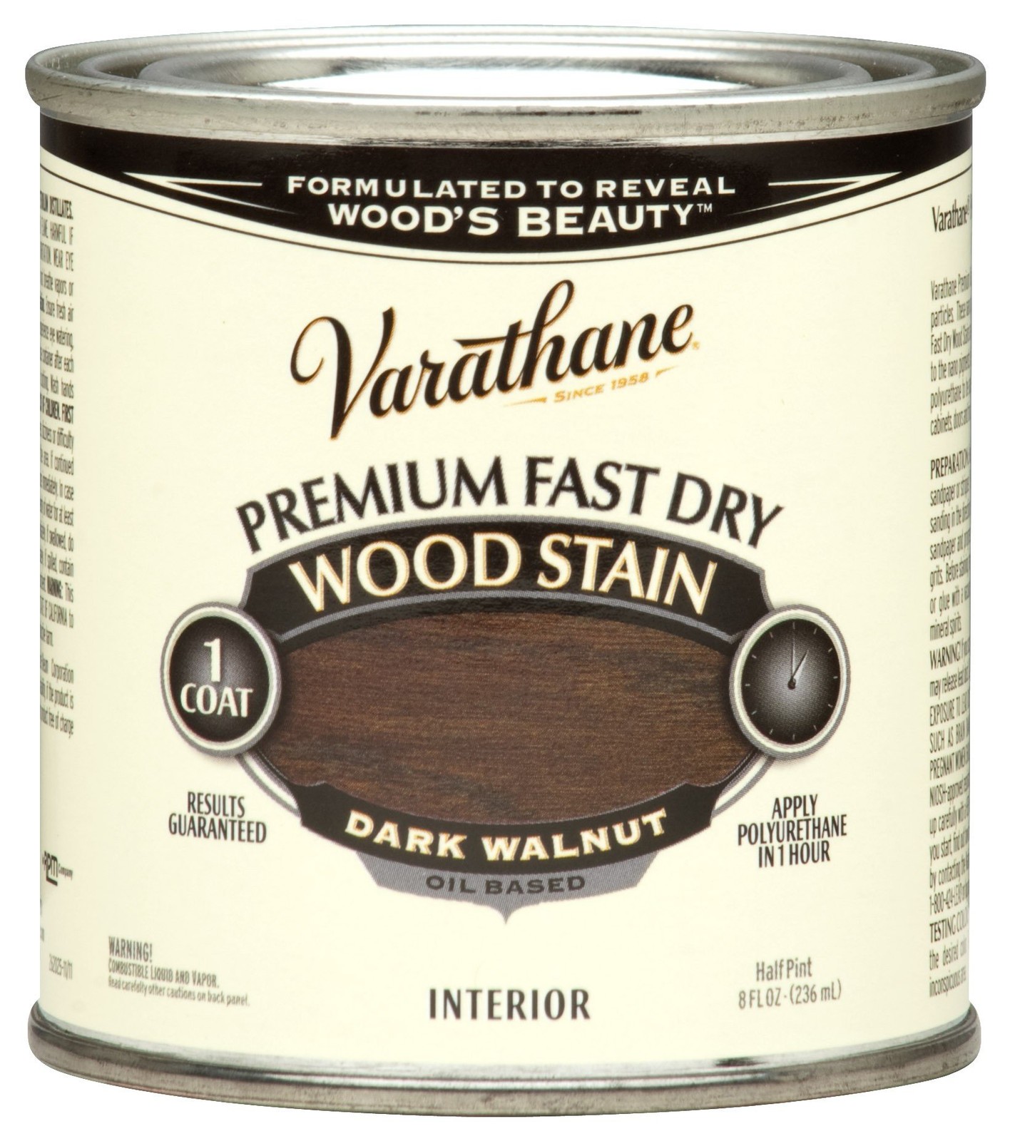 Rust-Oleum 262025 Dark Walnut Varathane Premium Fast Dry Wood