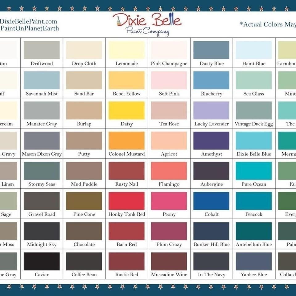 Dixie Belle Chalk Mineral Paint 32oz Furniture DIY Paint ALL Colors