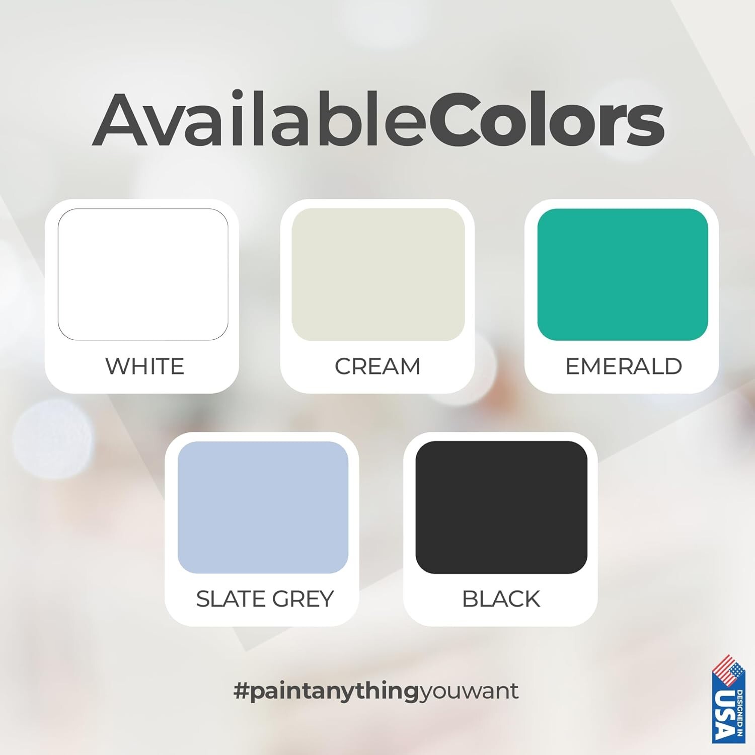 ALL IN ONE PAINT – (EMERALD) WATERPROOF PAINT FOR BATHROOM, TUB & TILE PAINT